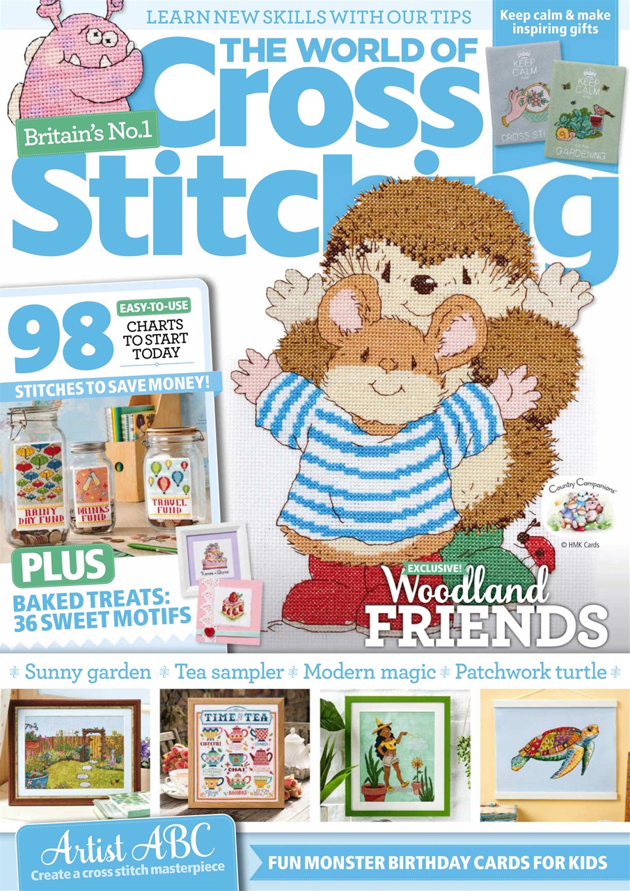 The World of Cross Stitching Preview Pages