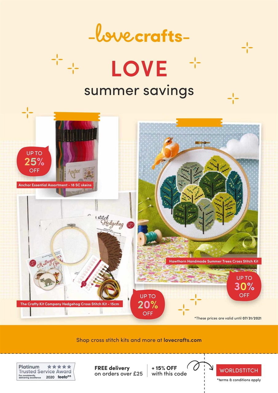 The World of Cross Stitching Preview Pages