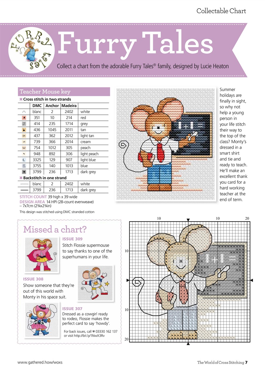 The World of Cross Stitching Preview Pages