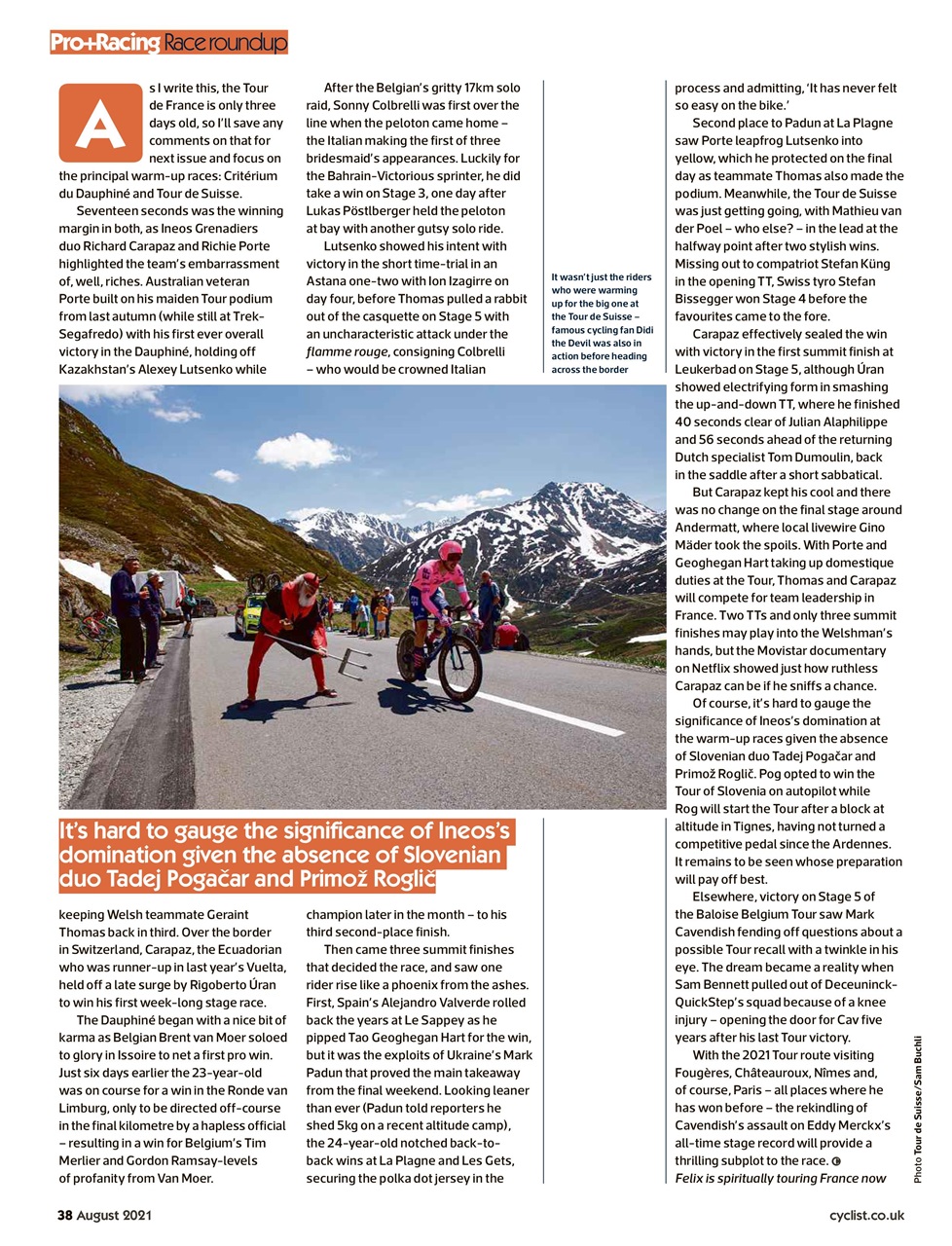 Cyclist Preview Pages