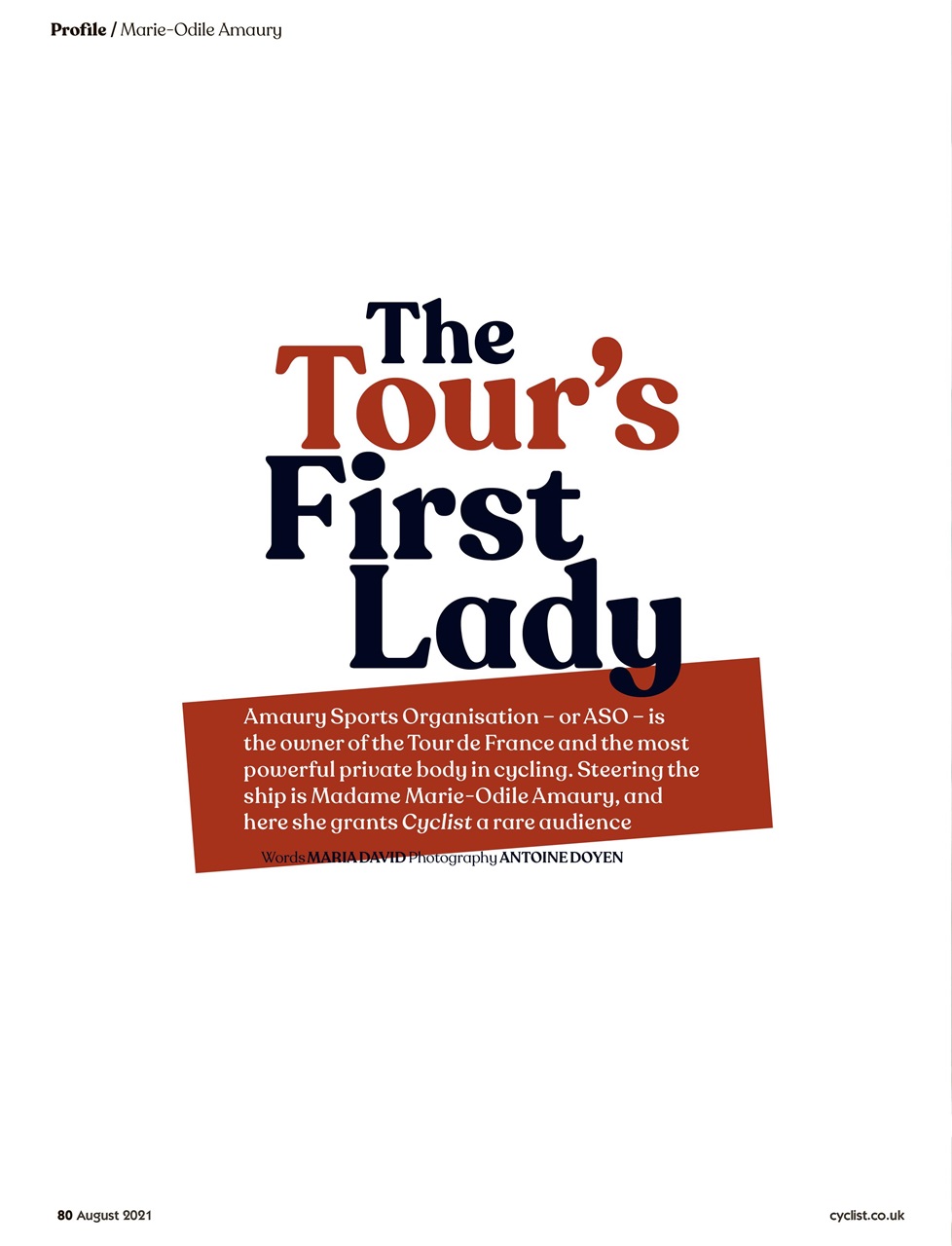 Cyclist Preview Pages