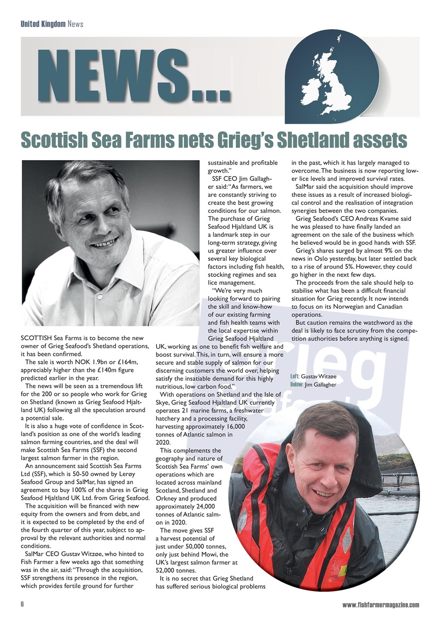 Fish Farmer Magazine Preview Pages