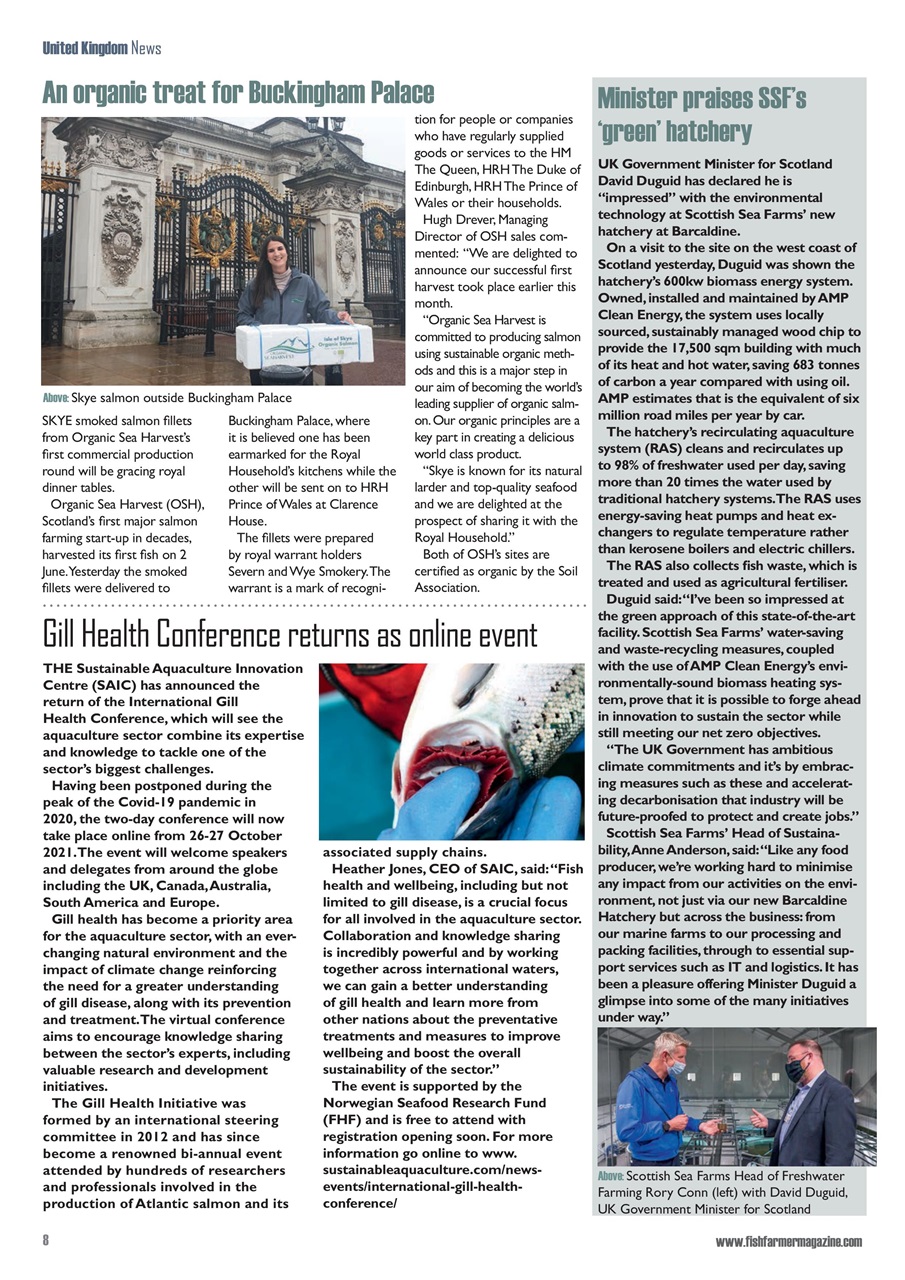 Fish Farmer Magazine Preview Pages
