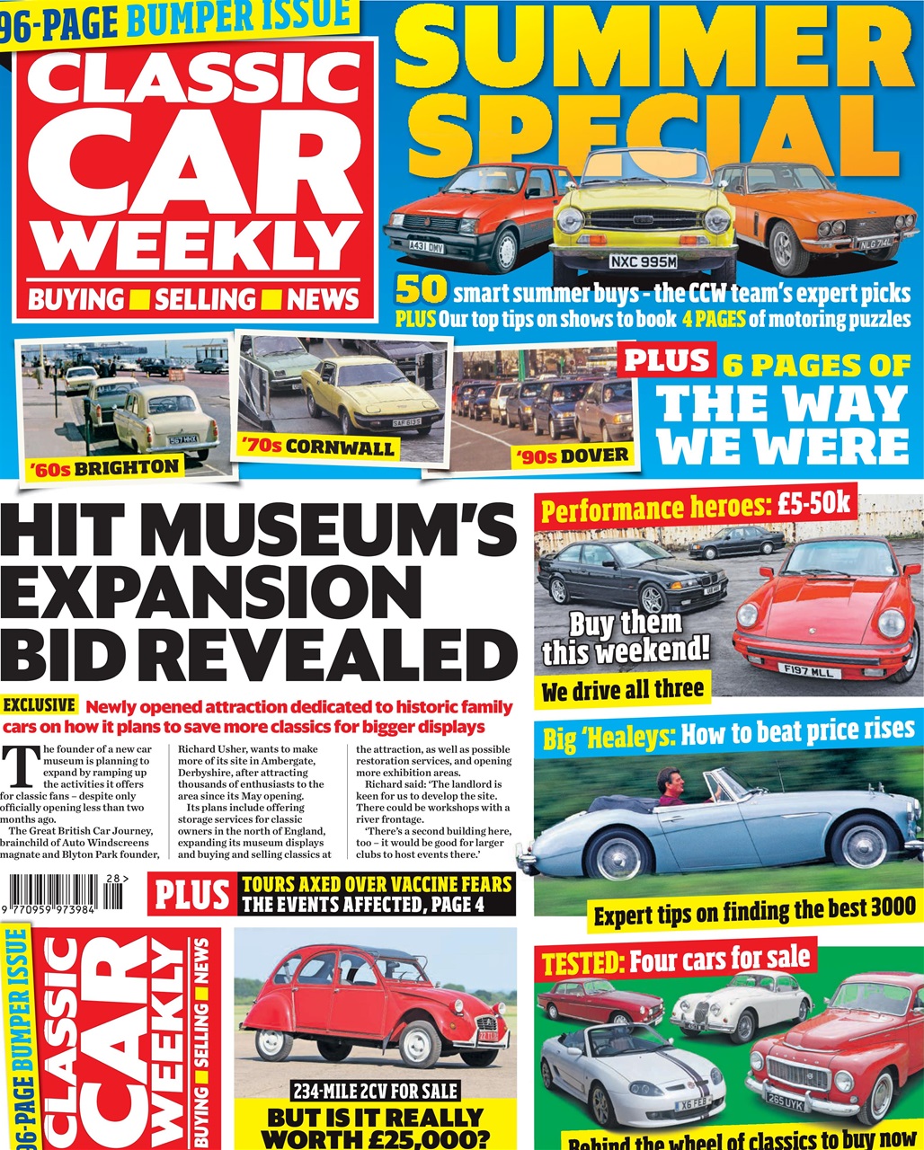 Classic Car Weekly Preview Pages