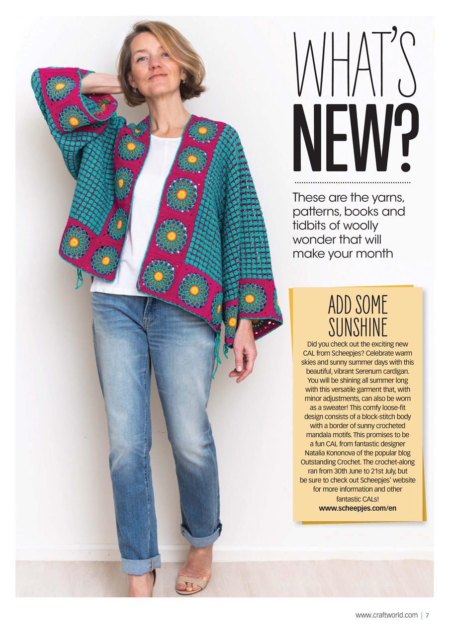 Crochet Now Magazine Preview Pages