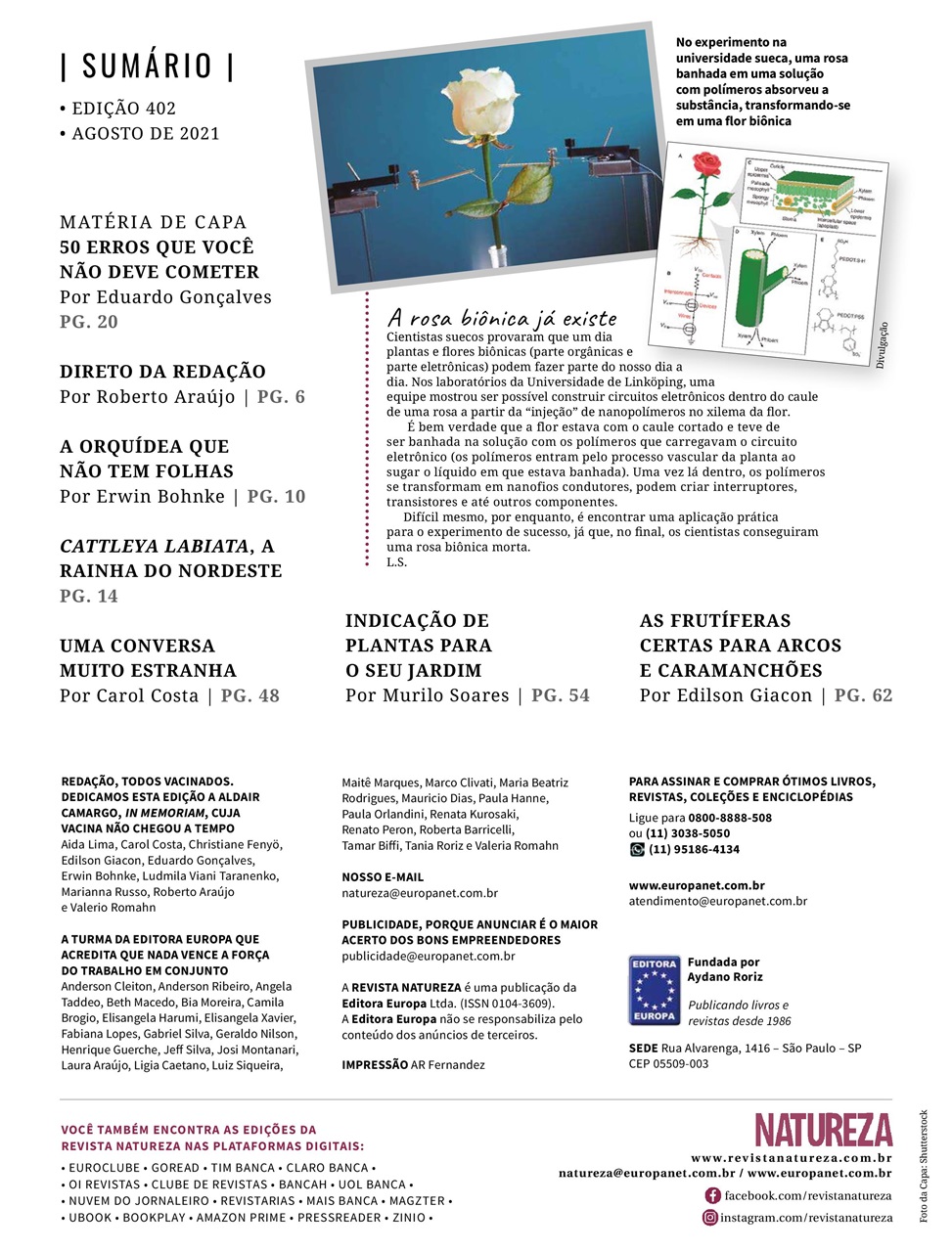 Natureza Preview Pages