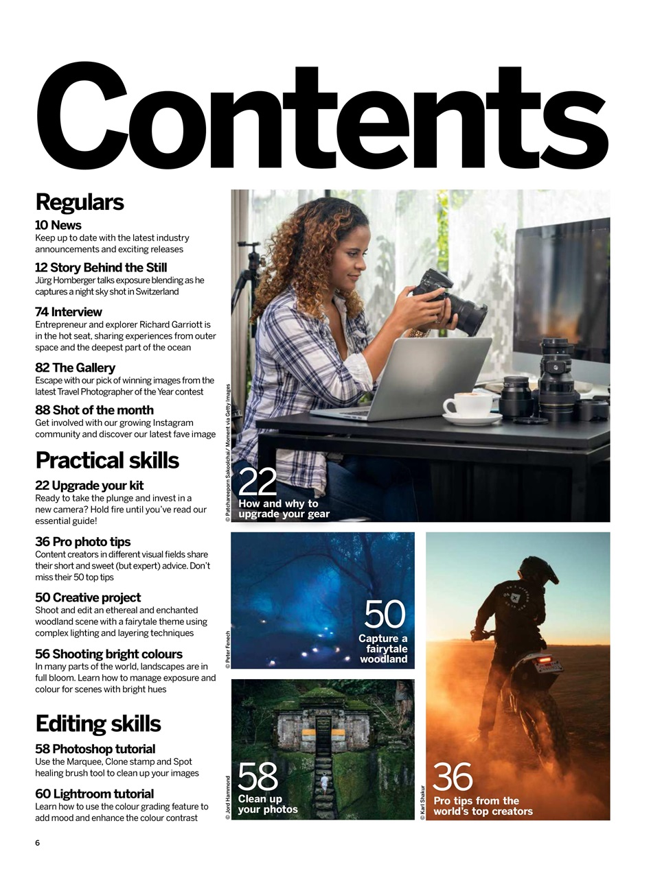 Digital Photographer Preview Pages