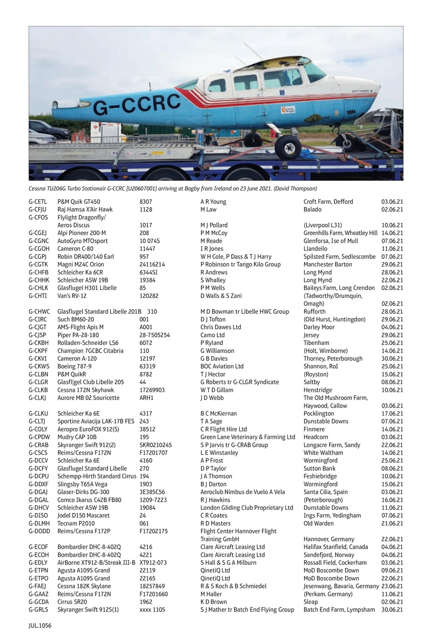 Air Britain News Preview Pages