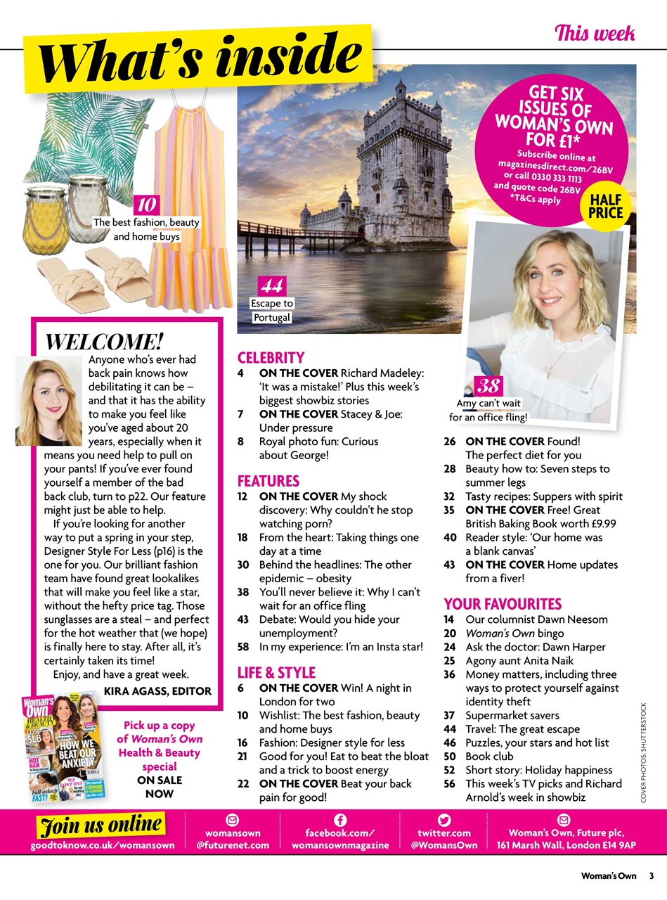 Woman's Own Preview Pages