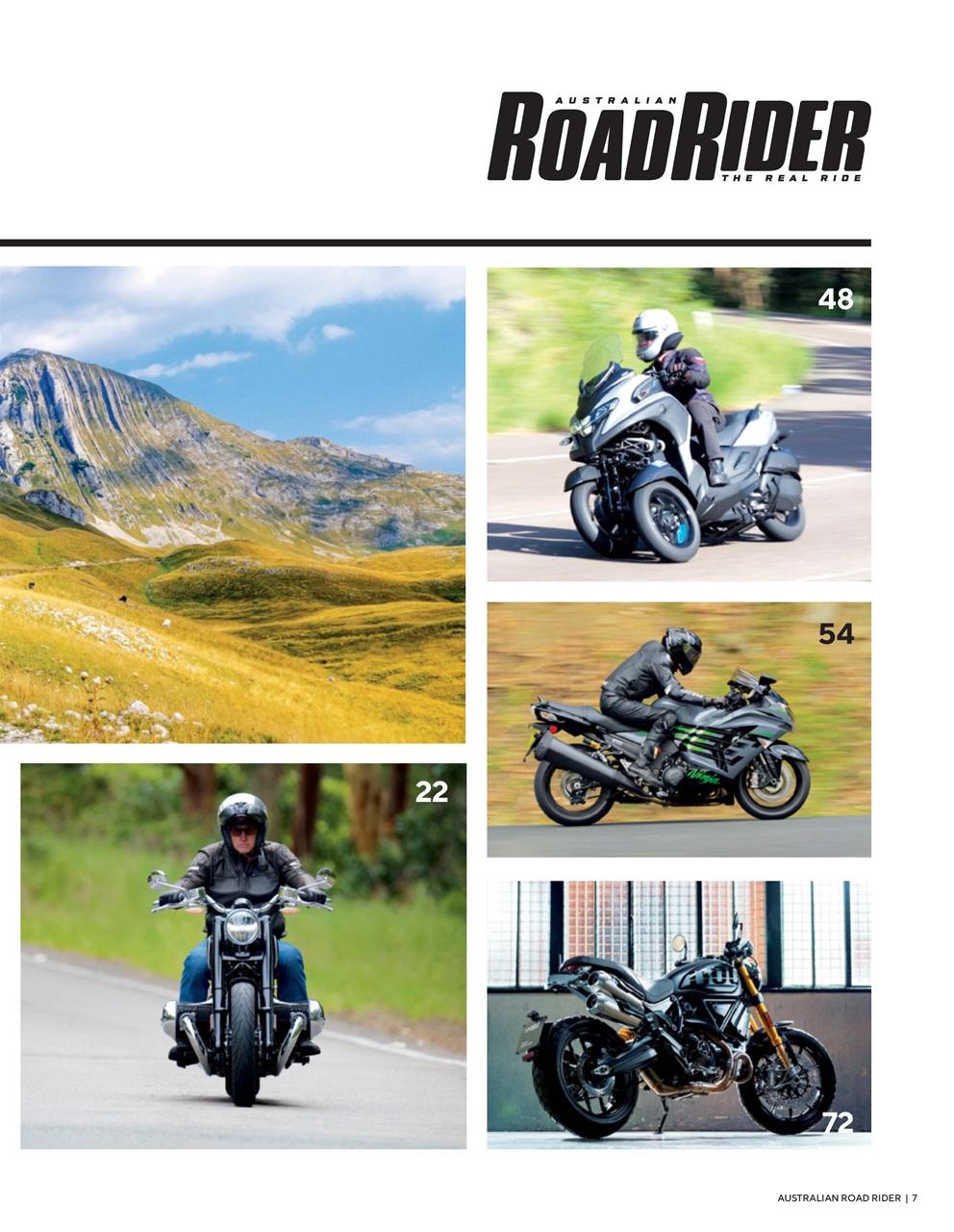Australian Road Rider Preview Pages