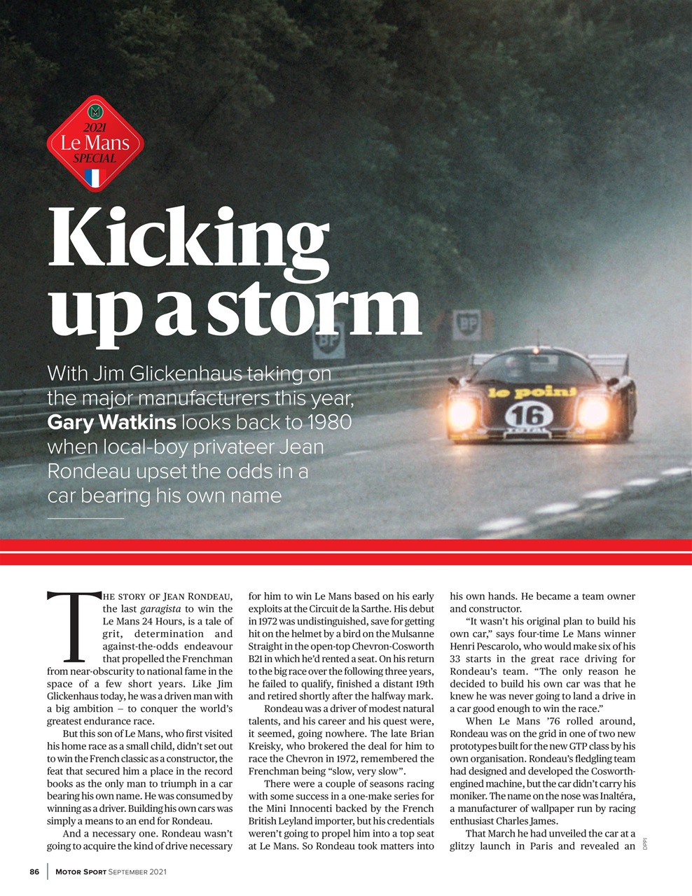 Motor Sport Magazine Preview Pages