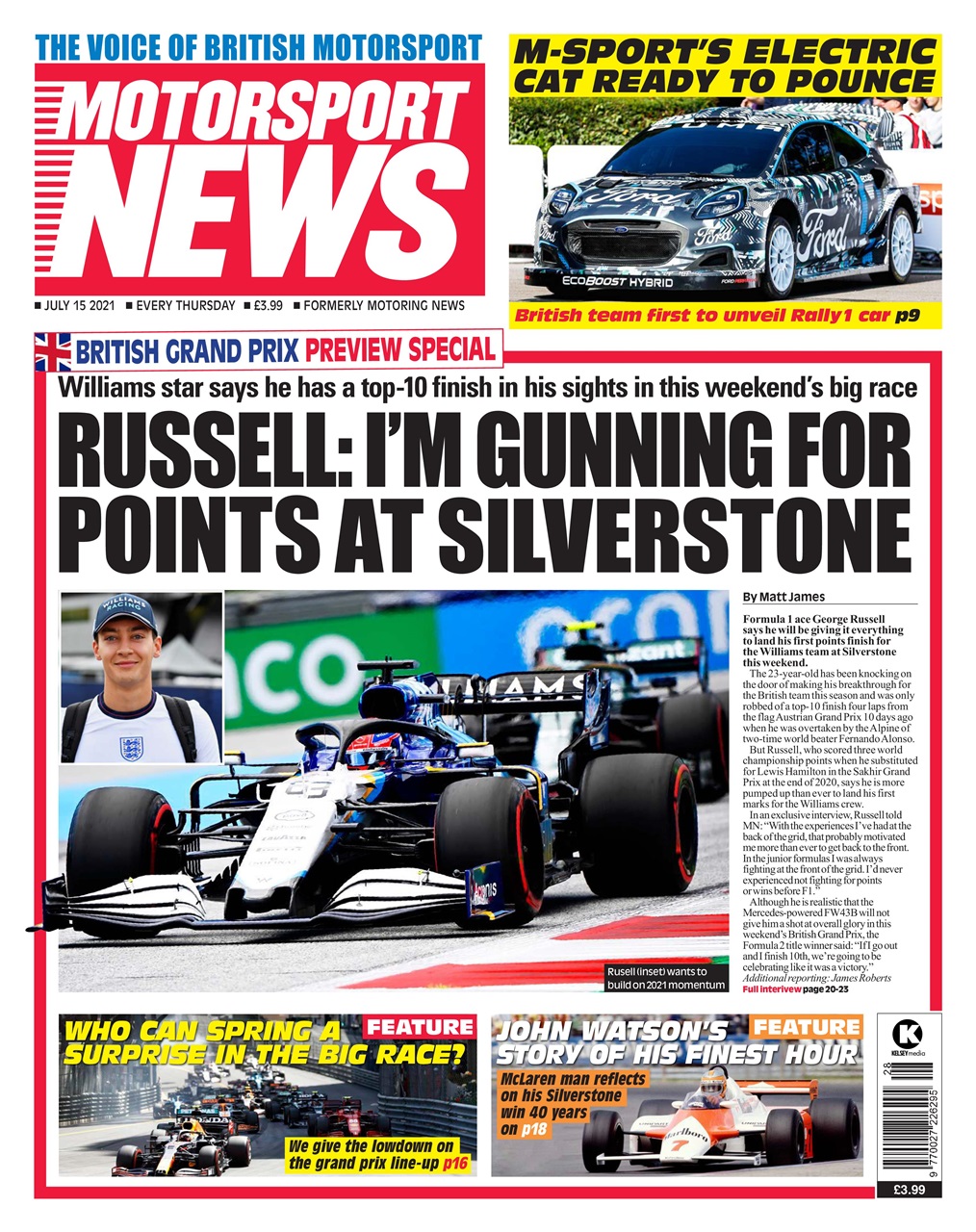 Motorsport News Preview Pages