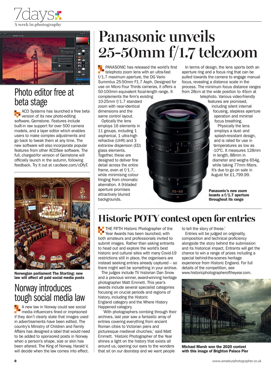 Amateur Photographer Preview Pages