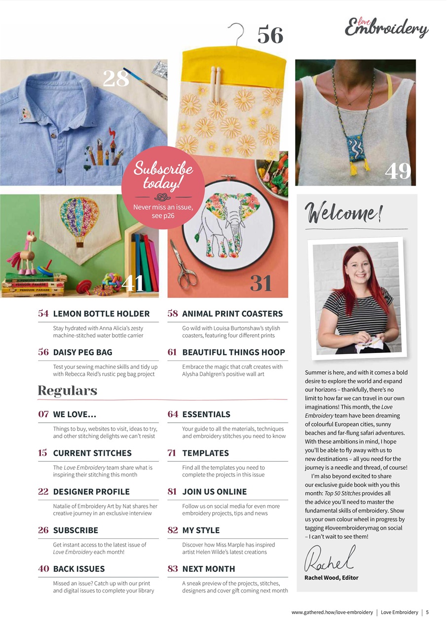 Love Embroidery Preview Pages