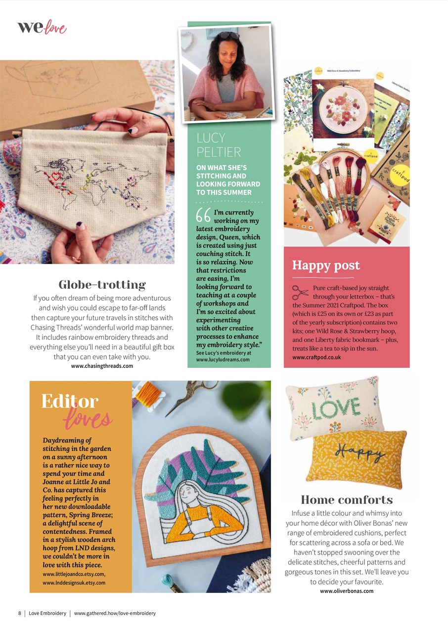 Love Embroidery Preview Pages