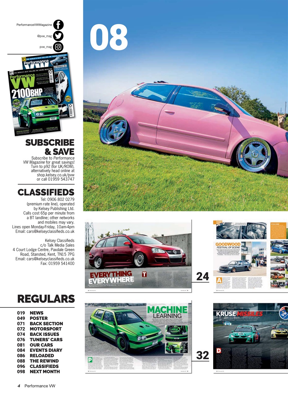 Performance VW Preview Pages