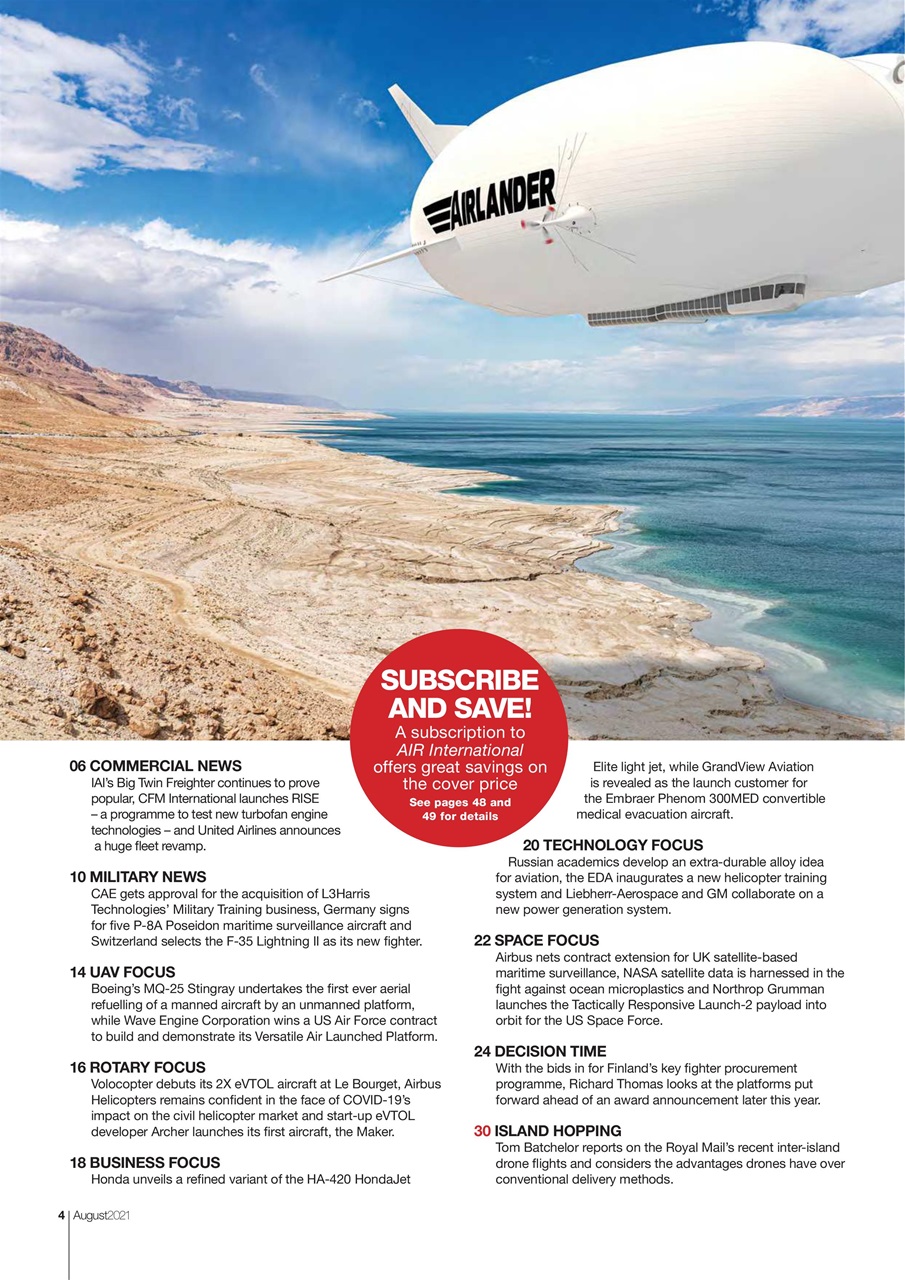 AIR International Preview Pages