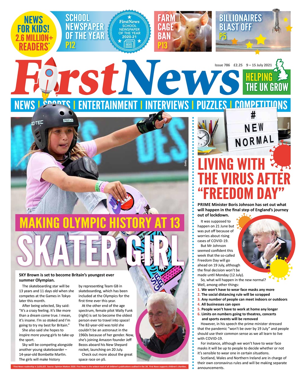 First News Preview Pages