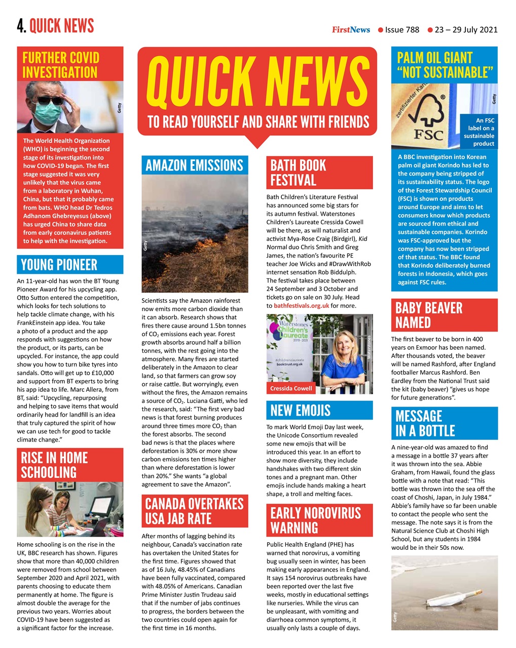 First News Preview Pages