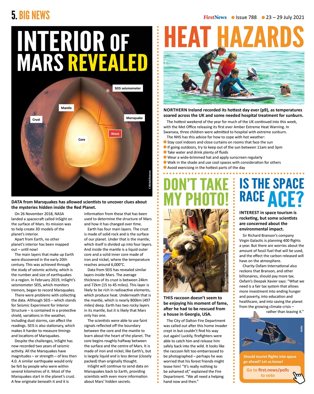First News Preview Pages