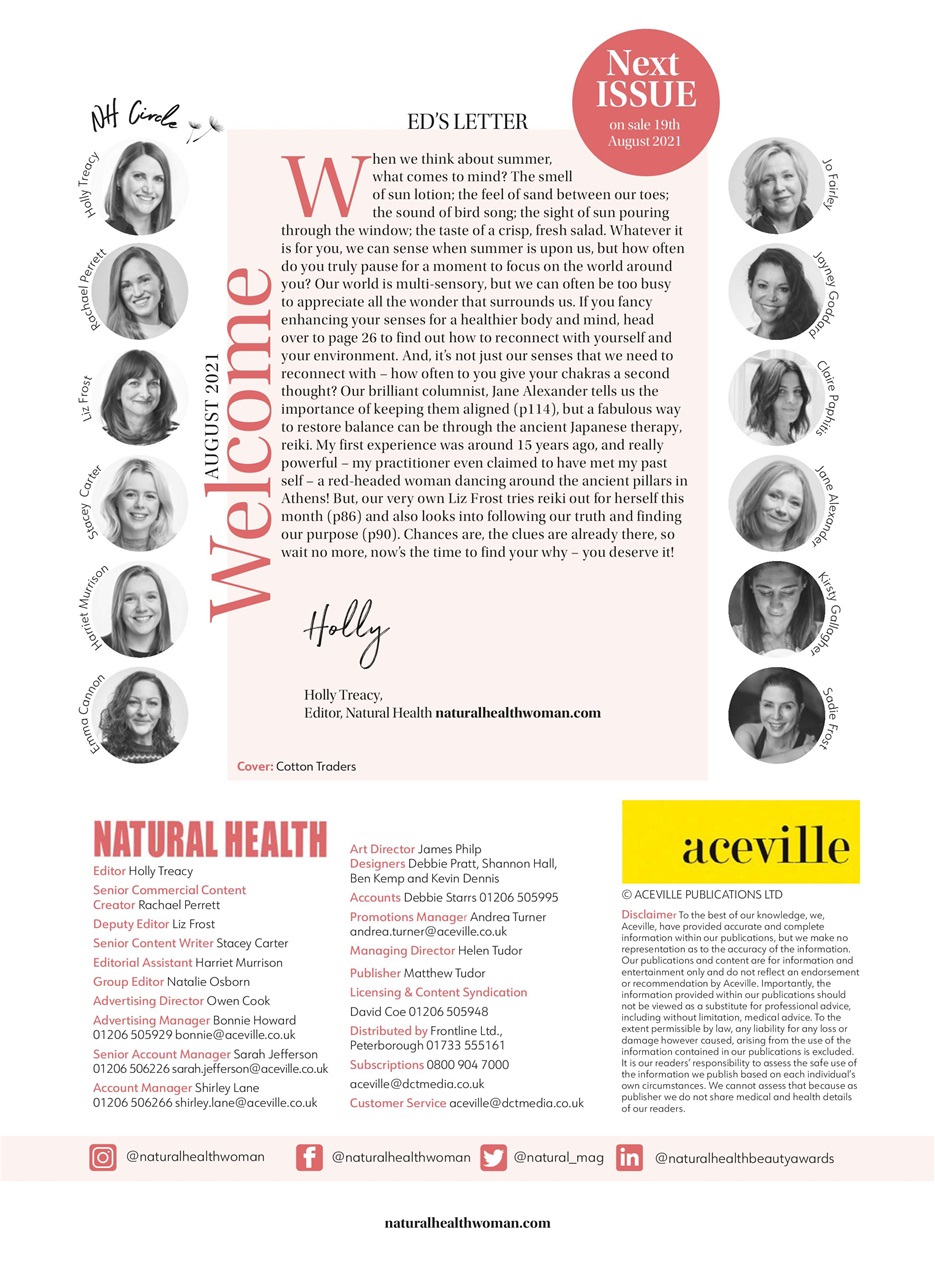 Natural Health Preview Pages