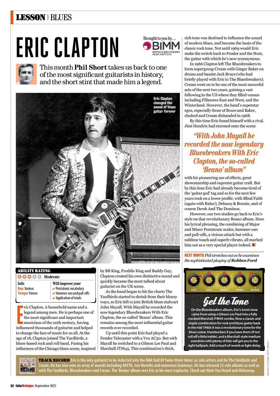 Guitar Techniques Preview Pages