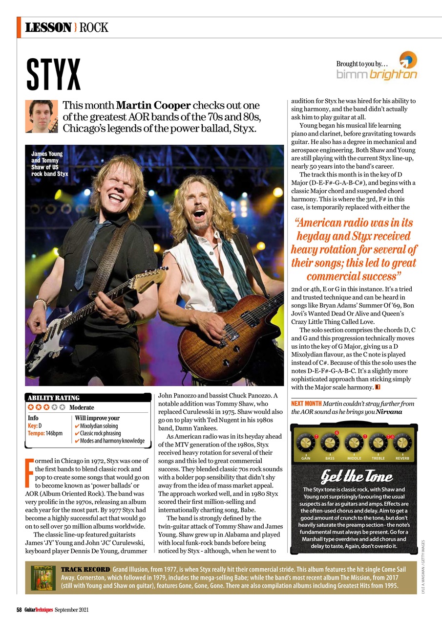 Guitar Techniques Preview Pages