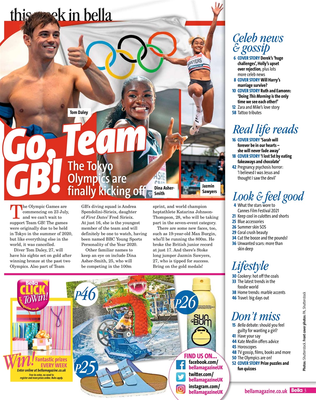 Bella Magazine Preview Pages