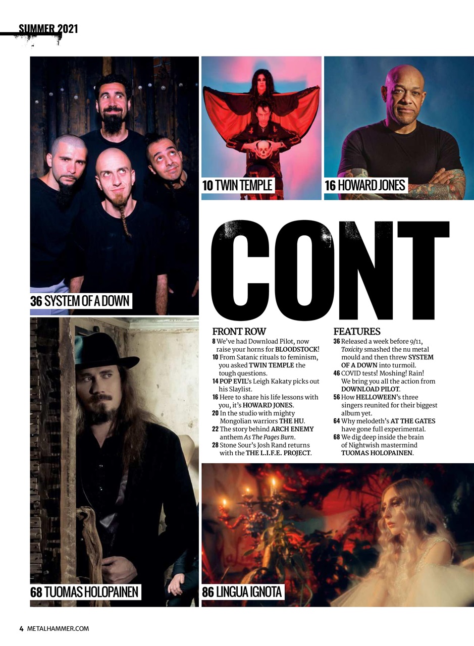 Metal Hammer Preview Pages