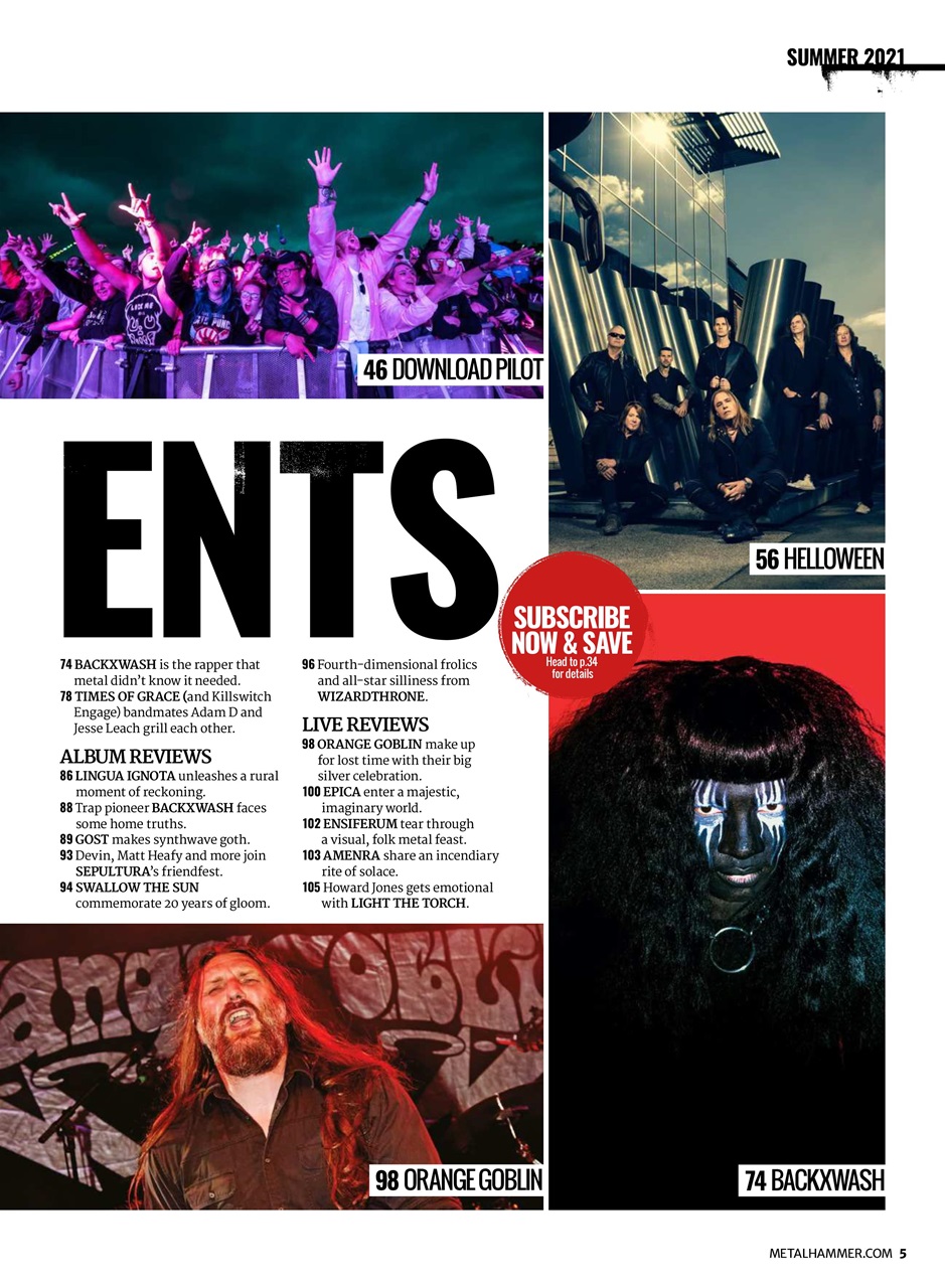 Metal Hammer Preview Pages