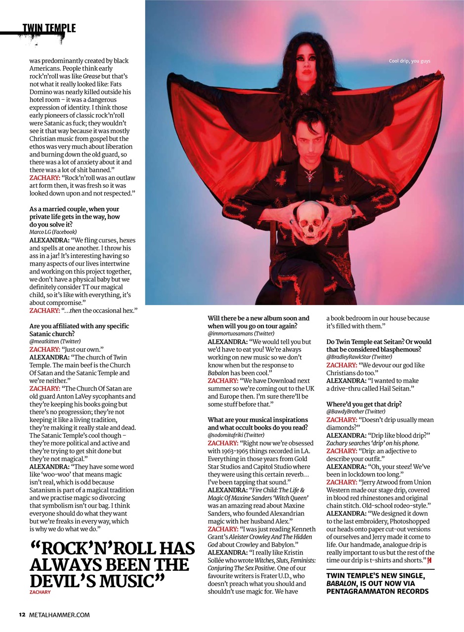 Metal Hammer Preview Pages