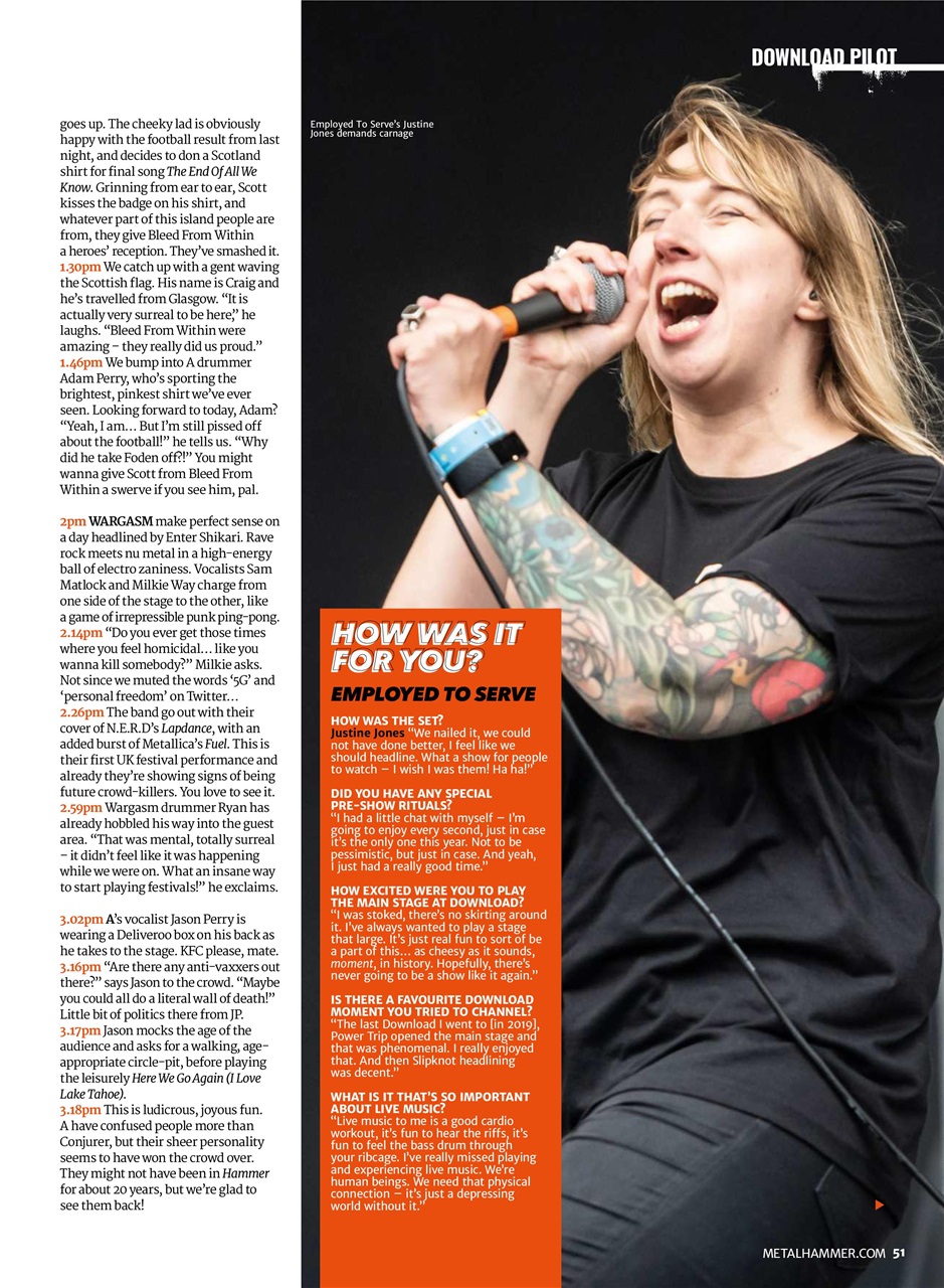 Metal Hammer Preview Pages
