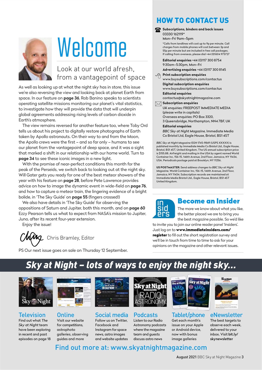 BBC Sky at Night Magazine Preview Pages