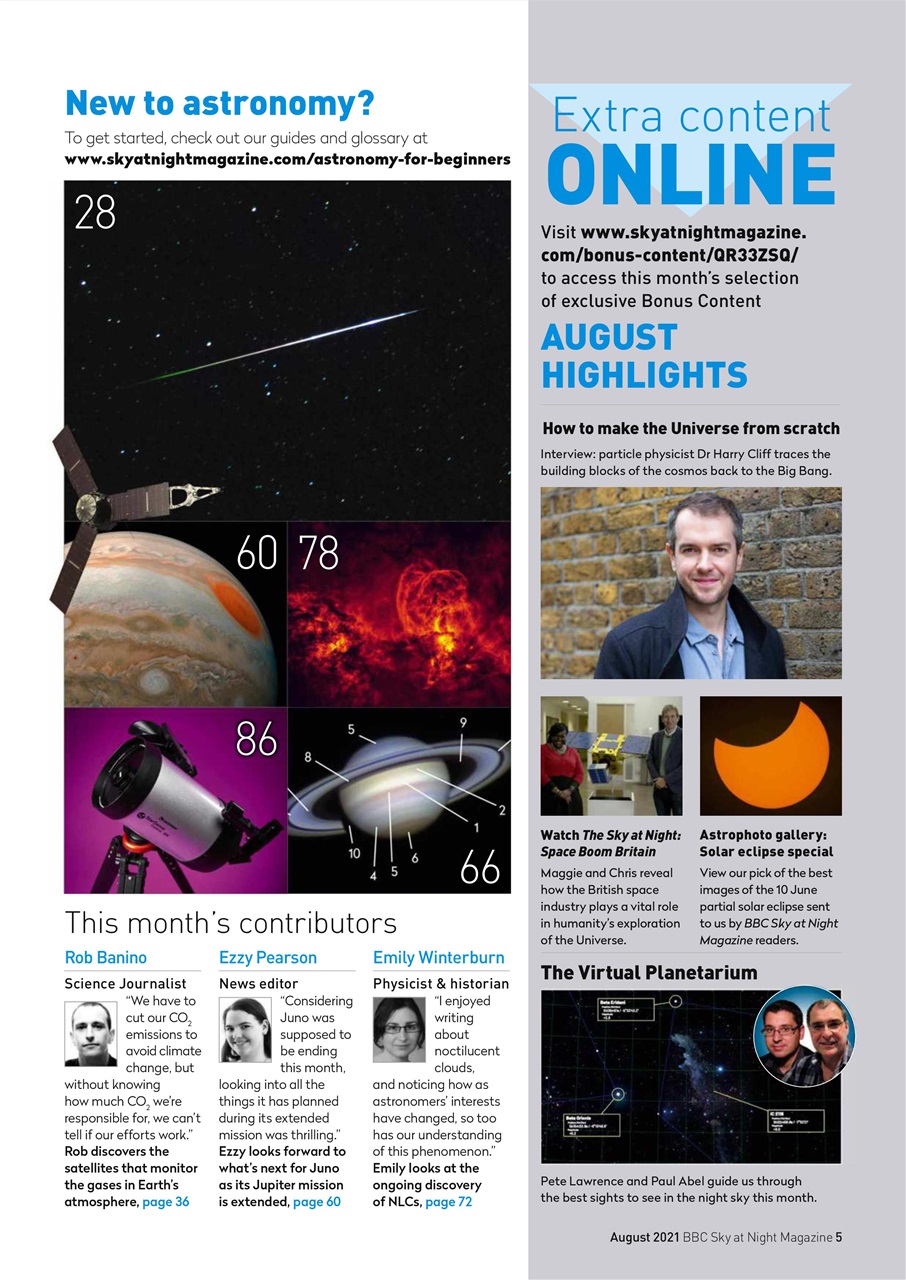 BBC Sky at Night Magazine Preview Pages