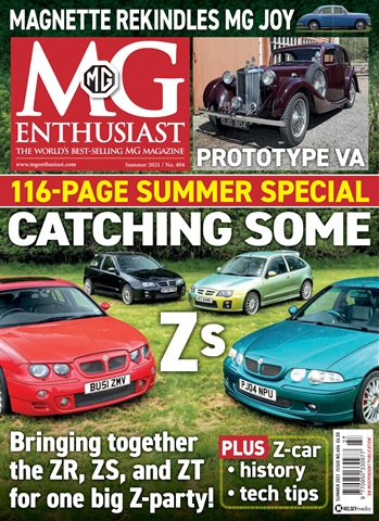MG Enthusiast issue Summer 2021