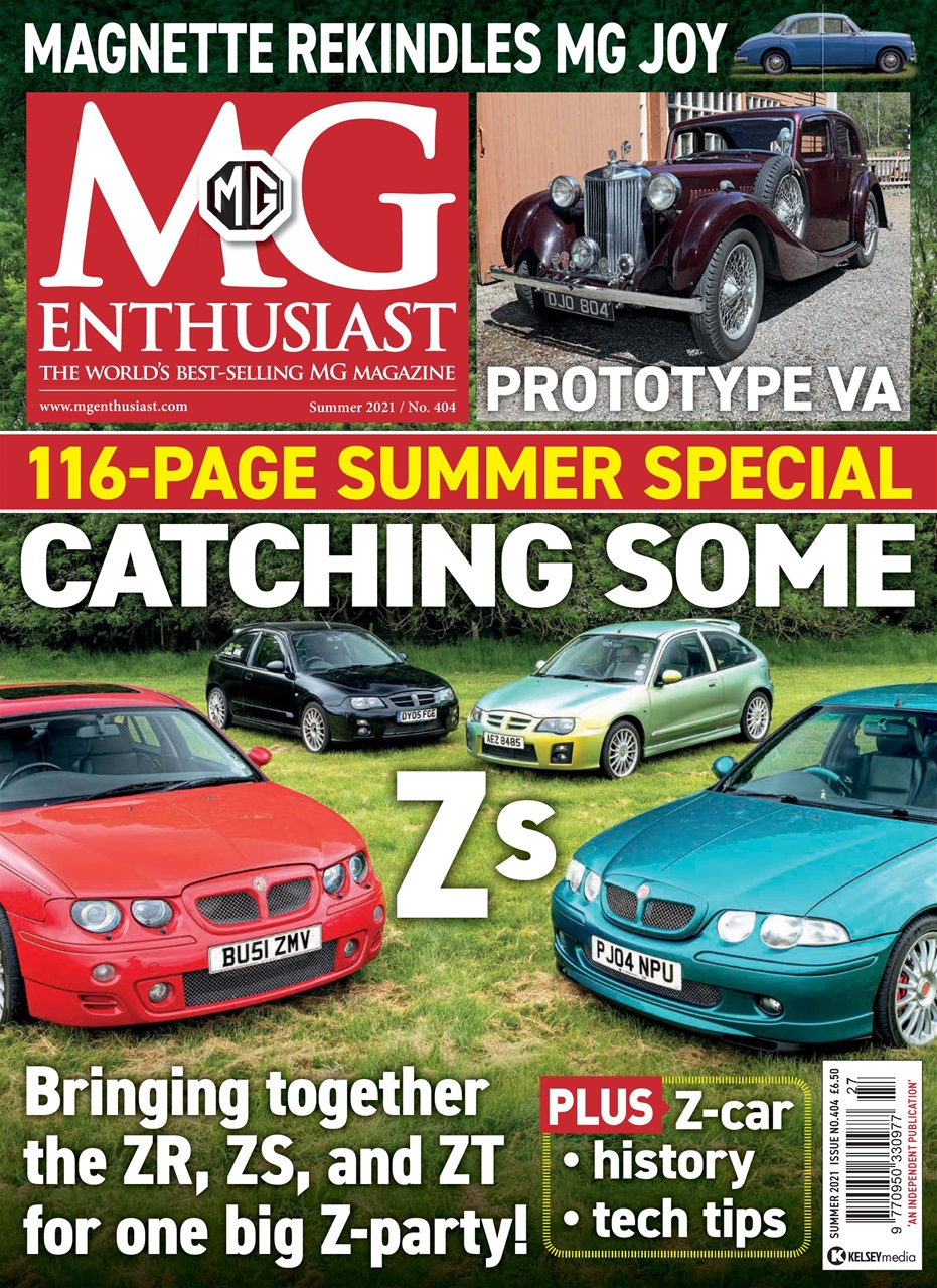 MG Enthusiast Preview Pages