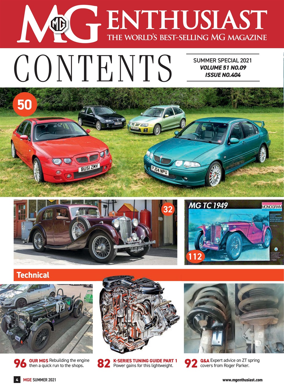 MG Enthusiast Preview Pages