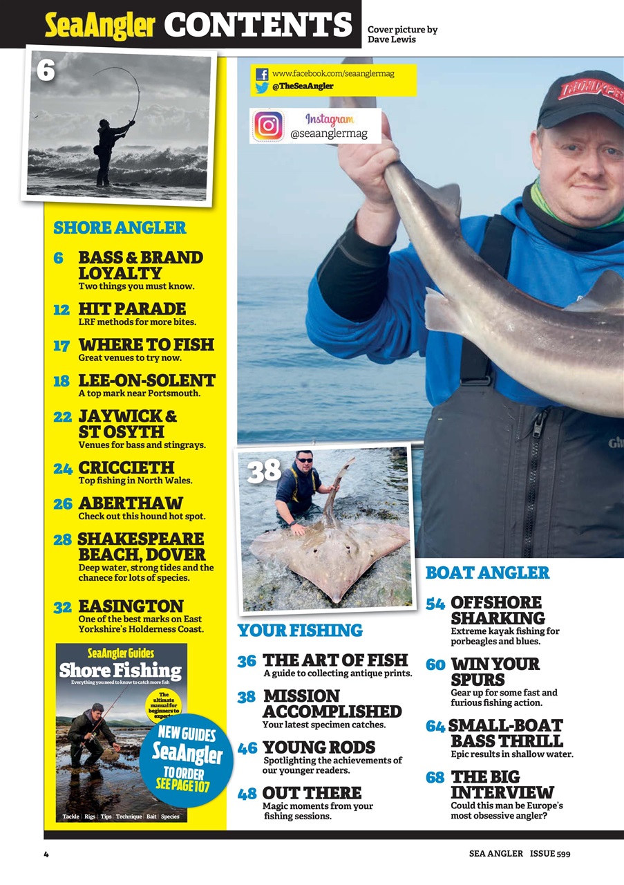 Sea Angler Preview Pages