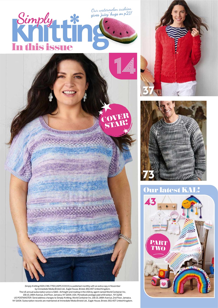 Simply Knitting Preview Pages