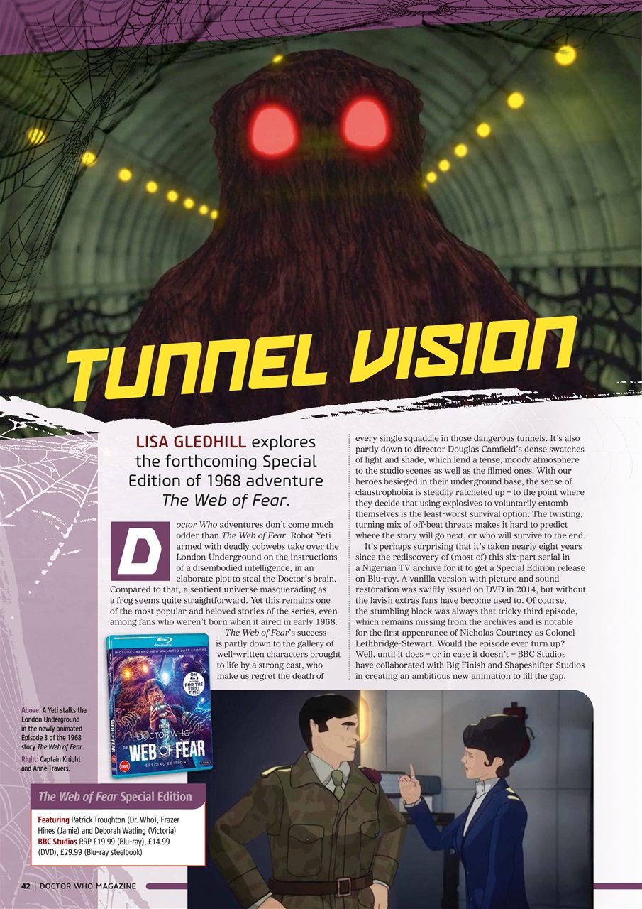 Doctor Who Magazine Preview Pages