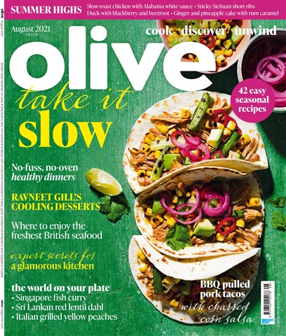 Olive Magazine issue August 2021