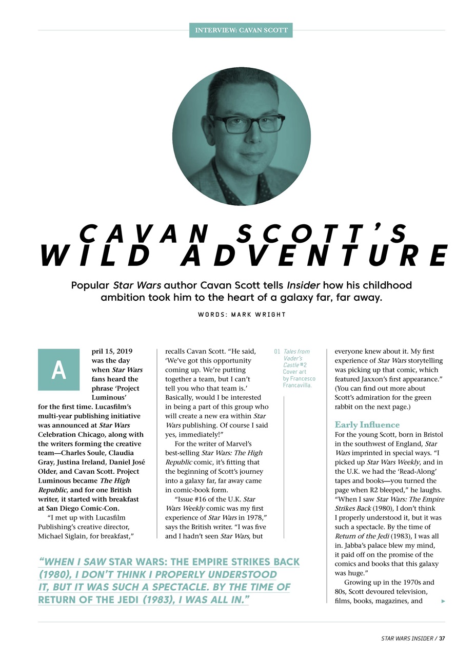 Star Wars Insider Preview Pages