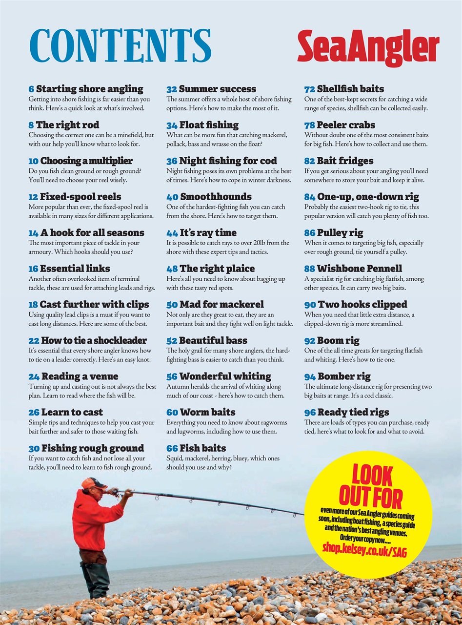Sea Angler Guides Preview Pages