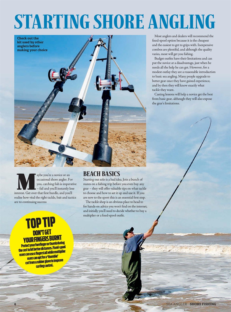 Sea Angler Guides Preview Pages