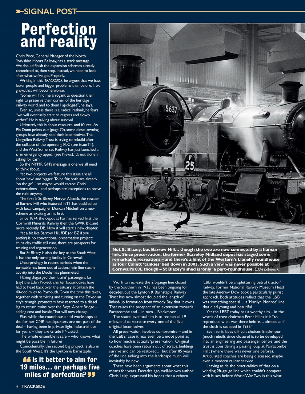 Trackside Preview Pages