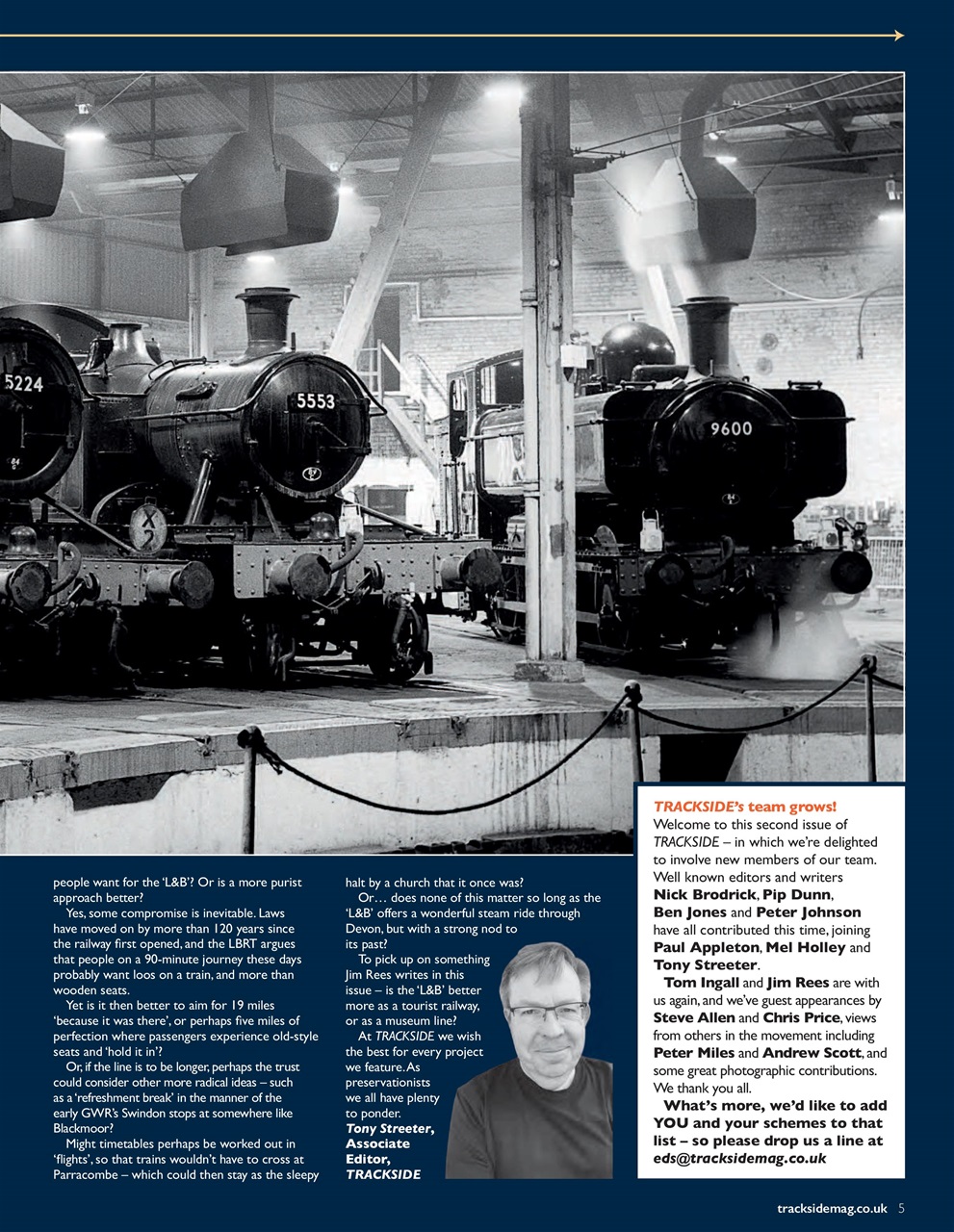 Trackside Preview Pages