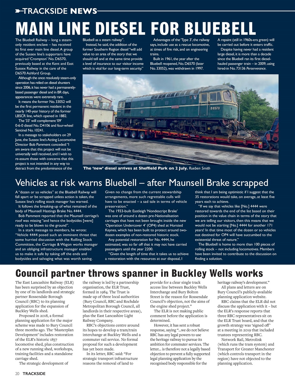 Trackside Preview Pages