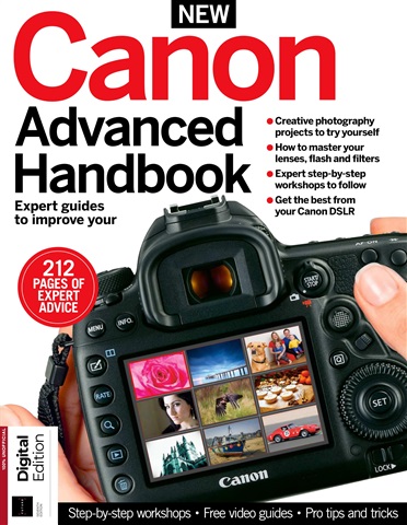 Photography Bookazine issue Canon Advanced Handbook Seventh Edition