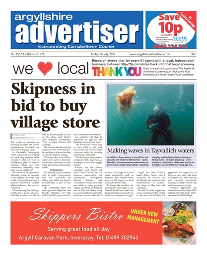 Argyllshire Advertiser issue 