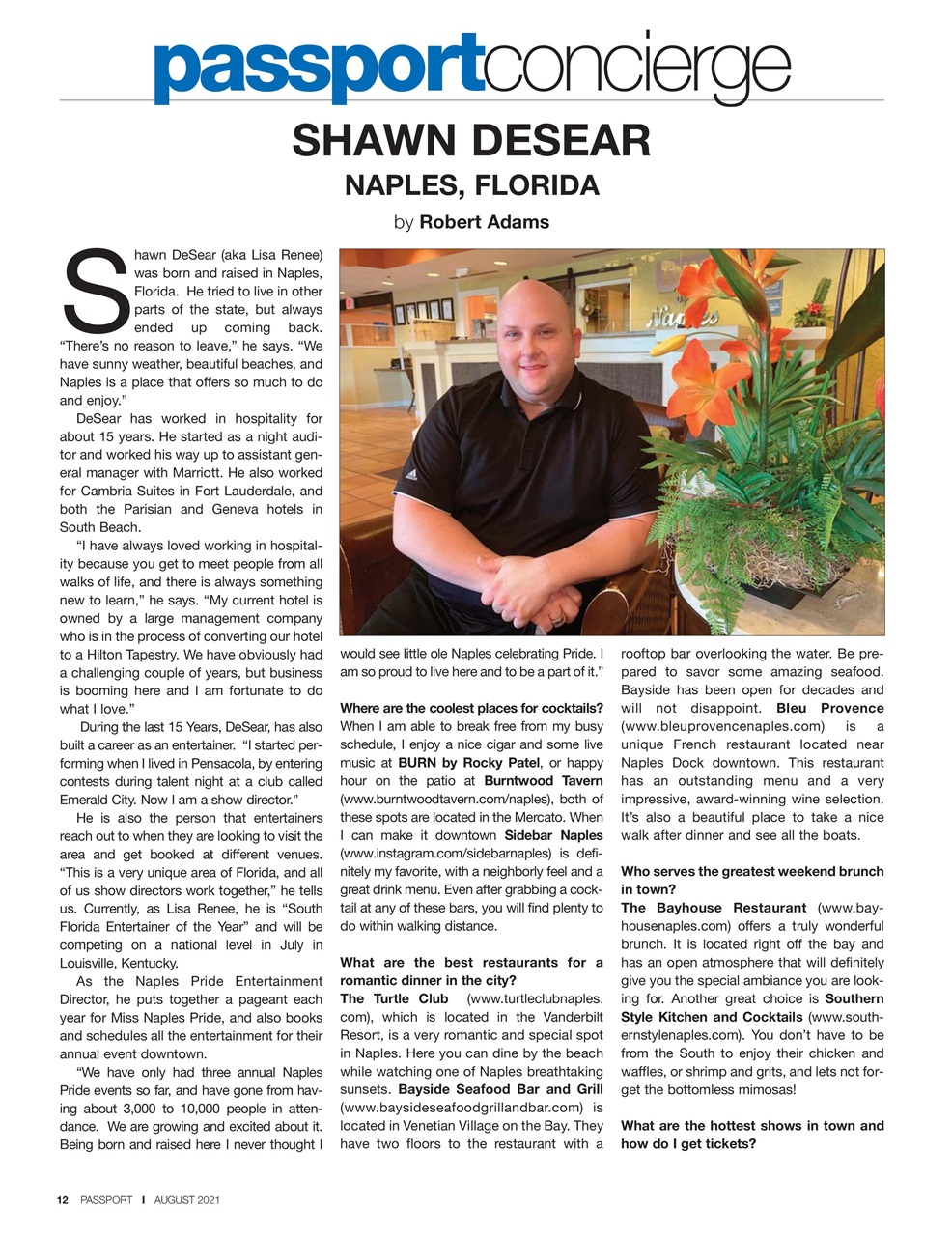 Passport Preview Pages